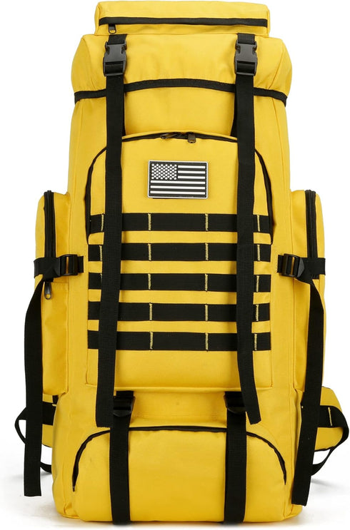 Hiking Backpack for Men, 70L/100L Camping Military Rucksack Molle 3 Days Assault Pack for Climbing