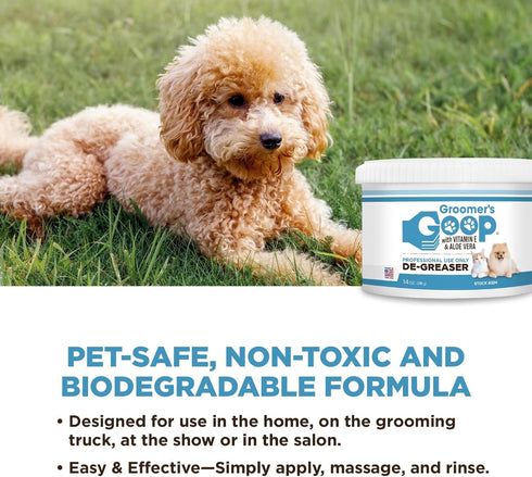 Groomer's Goop Pet De-Greaser, 14 oz Can