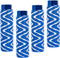 KINSPORY 4PCS Aluminum Alloy Anti-Skid Bike Pegs for 3/8 inch Axles, BMX Bicycle Stands, Cycling Rear Stunt Pegs