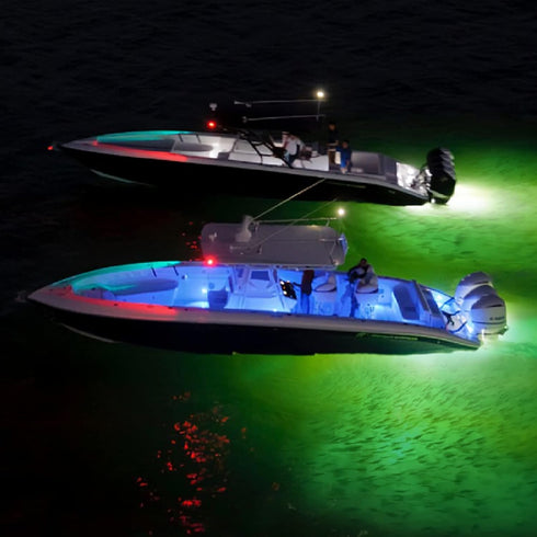 12 IP68 Boat Lights, Green LED Light Strip Underwater Volt Waterproof Outdoor Lighting Products Boat Accessories