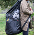 Greenery-GRE Extra Large Mesh Equipment Bag - Adjustable Strap Heavy Duty Holds 15 Soccer Balls