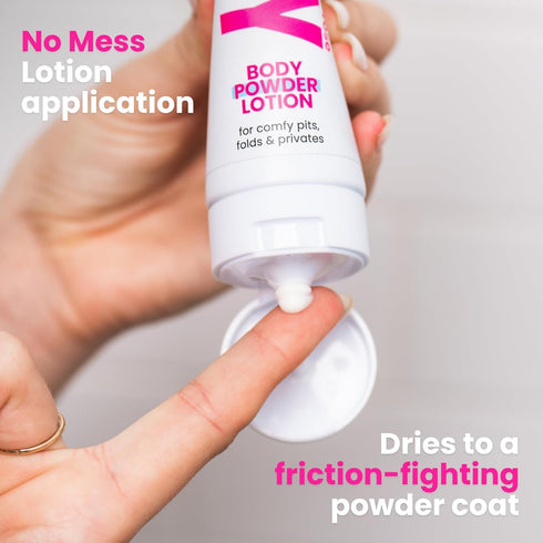 4 oz Body Powder Lotion and Deodorant for Women Aluminum Free Powder Cream for Privates Body and Lady Parts Jasmine