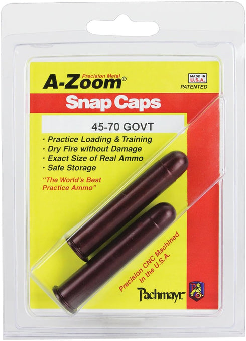 A-ZOOM 45-70 Govt SNAPCAP 2PK Red