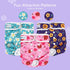 (3 Pack) Pet Soft Washable Female Diapers Female Dog Diapers, Comfort Reusable Doggy Diapers for Girl Dog in Period