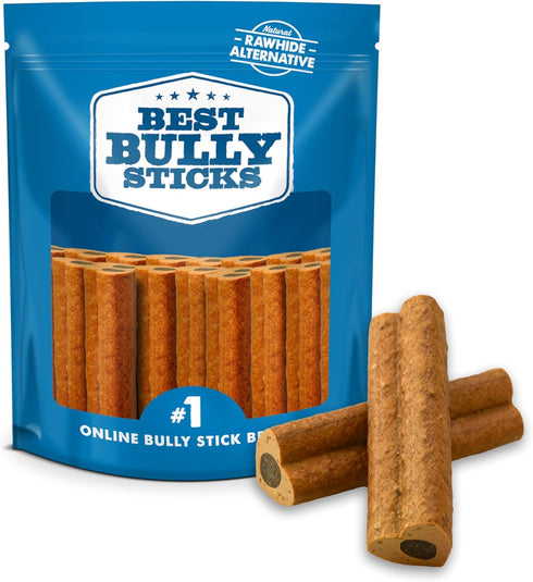 Best Bully Sticks Love Bones - Heart Shaped Chicken Dog Chews, USA Baked & Packed, Easy to Digest, 20 Pack