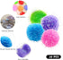 20PCS Extra Large 1.5INCH Cat's Favorite Chase Glitter Ball Toy, Sparkle Pom Pom Balls