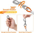 Tie Out Cable for Dogs, 20/50/30/100FT Heavy Duty Chew Proof Leads for Large Dogs Up to 250lbs