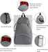 Tennis Bag Backpack, Multifunctional Sports Bag for Women and Men to Hold 1 or 2 Tennis Rackets/Racquets