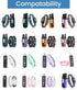2-Pack Charger Cord for Bousnic Dog Shock Collar RS2A and RS2B, 2-in-1 USB Charging Cable