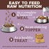 Primal Freeze Dried Cat Food Nuggets Turkey, Complete & Balanced Meal or Topper, 14 oz