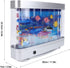 Mock Fish Tank Lamp, Aquarium Mood Lamp Night Light, Desk Decorative Light Fish Artificial Aquarium Night Light