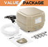 INCLY 7W Aquarium Air Pump - 245 Gallon with 4 Adjustable Filter Outlet for Fish Tank
