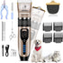 Dog Clippers for Grooming,Dog Grooming Kit for Heavy Thick Hair&Coats/Low Noise Rechargeable