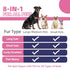 Shedding,9 Dog Brush for PCS in One Pet Slicker Hair Brush Kit with Pet Nail Clipper and File - Dog Cat Grooming