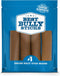 Best Bully Sticks Roll Ups, All-Natural Peanut Butter Flavor Dog Chew, 7 Inch, 4-Pack for Small Breeds