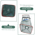 3pcs Portable Folding Crab Trap Collapsible Lobster and Crawfish Fishing Net for Outdoor Use for Catching Shrimp Fish