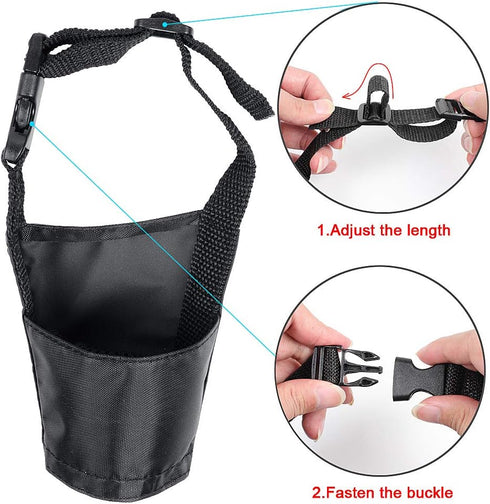 ewinever 5Pcs/Set Adjustable Breathable Dog Muzzles, Small Medium Large, Anti-Biting, Anti-Barking, Safety Protection