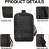 Gogoku 3 Pack Molle Pouch Combo - Tactical Water Bottle Pouch Holder, Compact Utility Waist Bag Pack