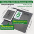 Silicon Gun Cloth 10Pack 12'' ×12'' Gun Cleaning Cloths Lint Free - Gun Cleaning Wipes with Silicon Gray Gun Cleaning Rags for Gun Cleaning/Polishing Silicon Rags