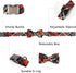 Lionheart Glory Christmas Dog Bow Collar - Adjustable Plaid Bow Tie Collar for Small Dogs, Pet Gift