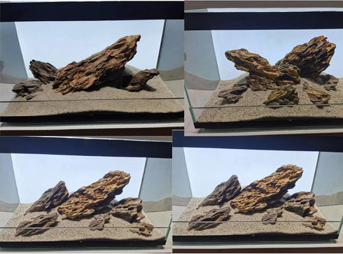Unocho Dragon Stone Rock - 10 LB Aquariums Decoration for Aquascaping and Landscaping