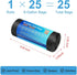 25 5 Portable Camping Toilet Bags, Biodegradable Compostable Thickened for Gallon Bucket Toilet