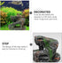 Housoutil Turtle Terrace Tortoise Tank Decoration, Hiding Cave Aquarium Model, Landscaping Tool, Fish Tank Ornament