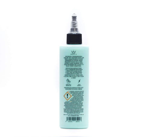 120 mL/ 4 oz. Peaty's LinkLube Dry Weather Bicycle Chain Lubricant