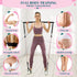 Pilates Bar Kit with Resistance Bands - Multifunctional Yoga Pilates Bar with Heavy-Duty Metal Adjustment Buckle