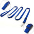 10FT Adjustable Dog Leash, Nylon Leashes for Medium Large Dogs, Blue