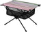 Amooorous Foldable Coffee Table Gradual Change Extendable Outdoor Grill Table with Carry Bag