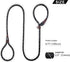 Fida Durable Slip Lead Dog Leash, 6 FT x 1/2" Heavy Duty Comfortable Rope Leash for Large, Medium Dogs, No Pull Training