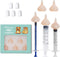 Doggiema Feeding Nipple and Syringes,Puppy Kitten Nipple for Nursing, Newborn Baby Dog