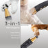 3-in-1Dog Trimmer- 4 Hair Clippers Grooming Kit with Paw Rechargeable Cordless Quiet Nail Grinder Shaver with Guide