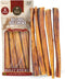 Bully Bunches Premium 12 Inch Jumbo Odor-Free Bully Sticks for Medium &