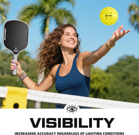 Pickleballs,Seamless 40-Hole Player,6/12/36/50/100Pack Pickleball Balls-USAPA Approved Outdoor/Indoor Roto-Molded