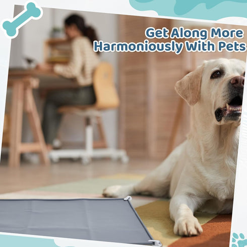 1 30 24 Inches 4 Timgle Dog Pee Pad Holder Puppy Pad Tray x Silicone Dog Potty Tray No Spill Pee Mat Potty Cushion