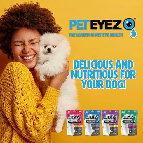 Tear Stain Remover Vitamin Treats for Dogs - 100% Natural with Superfoods, Antioxidants & Nutrients - 1oz