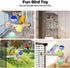 Matutinus Returns)(1PCS) Bird Stand Perch Toy with Rotating Balls, Bird Toys for Parakeets, Ideal for Parakeets