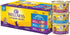Wellness Complete Health Grain-Free Wet Canned Cat Food, Seafood Pate Favorites Variety Pack, 3 Ounce Can (Pack of 12)