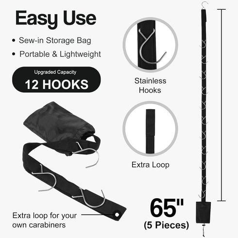 Hockey Stuff Equipment Drying Rack - Foldable Sports Gear Organizer for Hockey Gifts