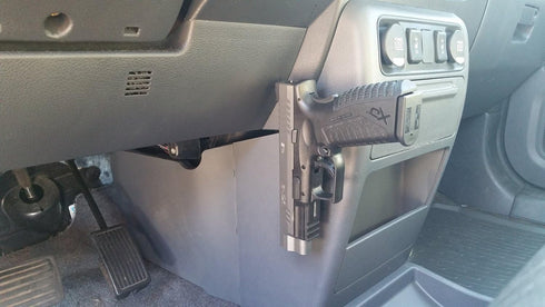 GERO Counter Tactical Quick Draw Gun Magnet Concealed Pistol Holder Handgun Fast Draw Perfect Car Gun Holster Under