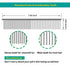 3 Pack Dog Combs for Grooming, Metal Cat Comb with Round Ends, Stainless Steel Pet Grooming Comb