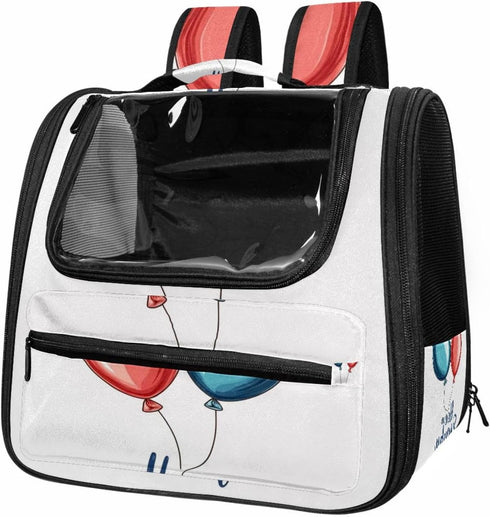 Welcome Baby (1) Cat Carrier Backpack,900D Wear-Resistant Oxford Fabric, Dog Carrier Cat
