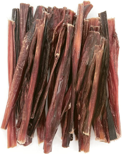 GigaBite 6 Inch Slim Odor-Free Bully Sticks, 25 Pack, All Natural Beef Pizzle Dog Treat