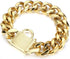 Big Dog Chain Collar Heavy Strong Gold Bling Thick Solid Stainless Steel Wide 23MM Cuban Link Choke Collar (20inch)