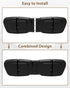 2001+ #1022370-01 SAUTVS Seat Back Cap Seat Back Shell Cover Assembly for Club Car DS Golf Cart Accessories, Replace