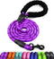 COOYOO Dog Leash, 5/6 FT with Comfortable Padded Handle and Highly Reflective Threads for Small Medium Large Dogs