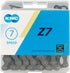 KMC Z7 Chain - Speed: 6/7/8, 116 Links, 7.3mm, Grey