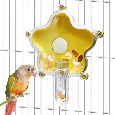BNOSDM Bird Foraging Toys Cockatiel Foraging Wheel Parrot Cage Spinning Toys Parakeet